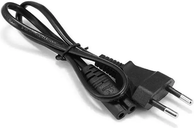 Alt view image 5 of 5 - Power Cord Figure 8 EU Plug IEC320 C7 AC Extension Cord Cable For  Laptop Charger  Printer Radio Speaker XBOX One S