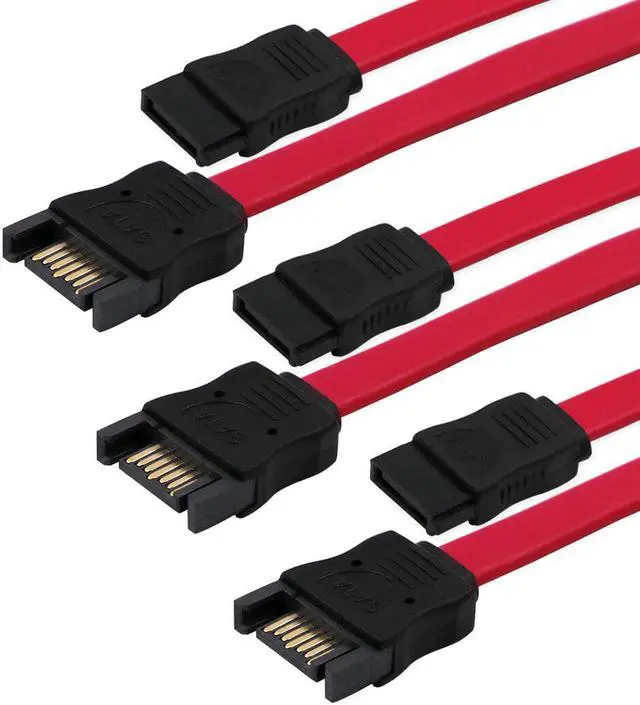 Alt view image 4 of 5 - 50CM 6Gb/s SATA3 Serial ATA DATA Extension cable, SATA 7 pin Port Saver Cable for PC SATA 3.0 SATAIII 6Gbps Hard Drive Disk,SSD