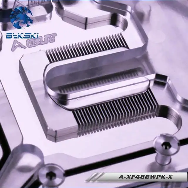 Alt view image 5 of 5 - A-XF48BWPK-X GPU Water Cooling Block for  GTR RX 480 580