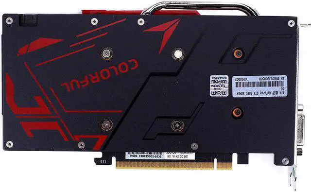 Alt view image 3 of 5 - GeForce GTX 1660 SUPER NB 6G Graphic Card Video Card 1785MHz GDDR6 6GB B192Bit Heat Dissipation Gaming GPU for desktop