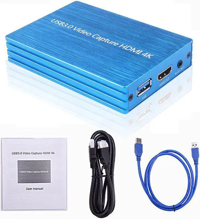Alt view image 3 of 5 - 4K@60Hz HD USB3.0  Video Capture 1080P  to USB Video Capture Card Dongle Game Streaming Live Streaming