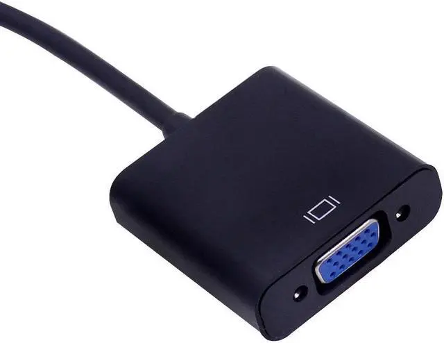 Alt view image 5 of 5 - High Quality DisplayPort Display Port DP to VGA Male to Female Adapter Cable Converter for PC HDTV Monitor Projector