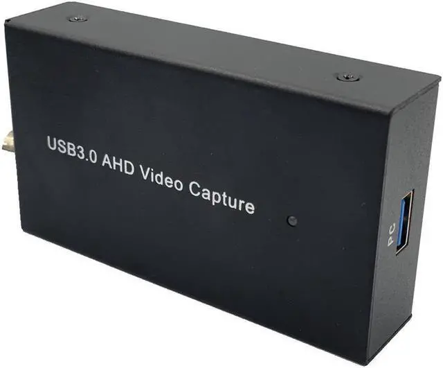 Alt view image 4 of 5 - 3 Pcs USB 3.0 AHD CCTV Camera BNC RCA Audio Video Capture Card Recorder Recording Box Mac WinOBS QuickTime Player Live Streaming