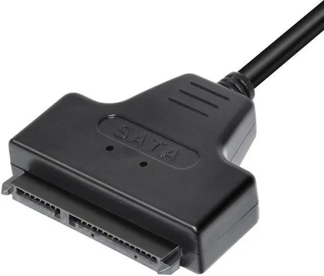 Alt view image 3 of 5 - Double USB 2.0 To SATA 3 2.5 inch Hard Drive Cable Hard Disk Driver Adapter Cable For SSD