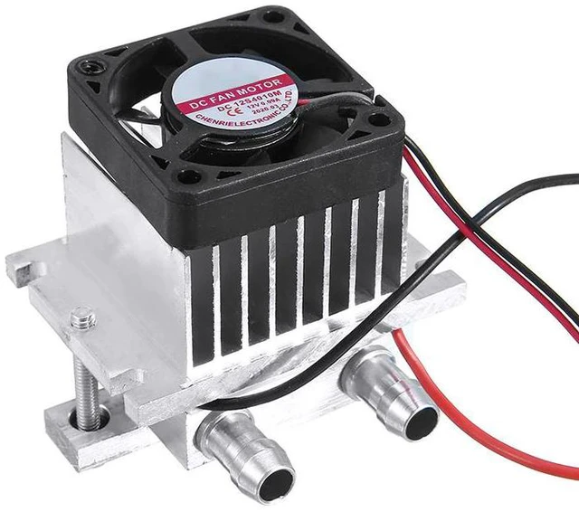 Alt view image 3 of 5 - 1 PC DIY Kit TEC1-12706 Thermoelectric Peltier Module Water Cooler Cooling System 60W Small-scale