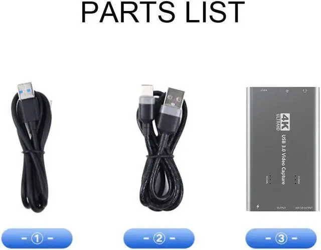 Alt view image 5 of 5 - Out Game Conference Broadcast Plug And Play Video  Card USB 3.0  Recorder Portable Live Streaming 4K 1080P 60Hz