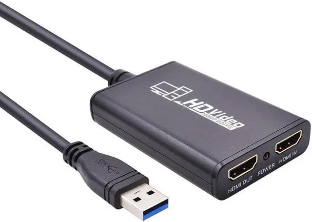 Alt view image 5 of 5 - 4K 1080P USB 3.0 60FPS Video Capture Card Video Grabber Record Box Streaming Adapter For PS4/Xbox Live Broadcasts VideoRecording