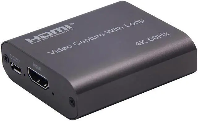 Main image of Loop Out Capture Card Camera Elements Carrying Handheld for Live Streaming Game Audio Video Recording Box