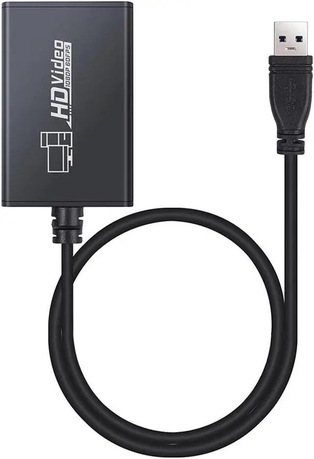 Alt view image 5 of 5 - To USB 3.0 Video Capture Card For Windows Laptops 1080P High Speed Recording Box Video Audio Adapter