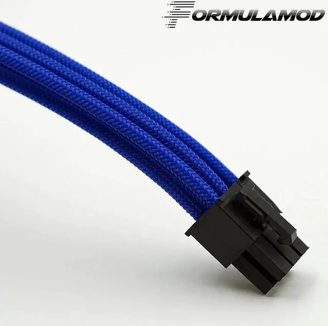 Alt view image 2 of 5 - Fm-PCI6P-A, PCI-E 6Pin GPU Power Extension Cables, Motherboard 18AWG 6Pin Multicolor Matching Extension Cables