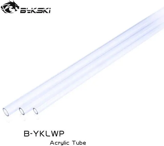 Main image of 2pcs Acrylic Tube Hard Pipe ID 8/10/12mm 50CM DIY PC Wercooling OD12/14/16mm Transperant For Water Cooler Modding B-YKLWP