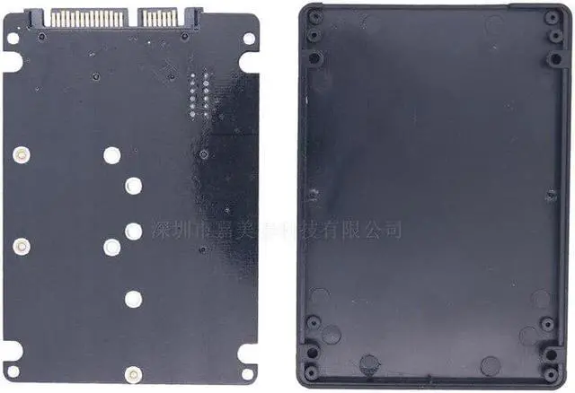 Alt view image 3 of 3 - M.2 NGFF To SATA Solid State Hard Drive Adapter Card Two In One Bkey B+m Key Expansion Board Hard Disk Box HDD Enclosure