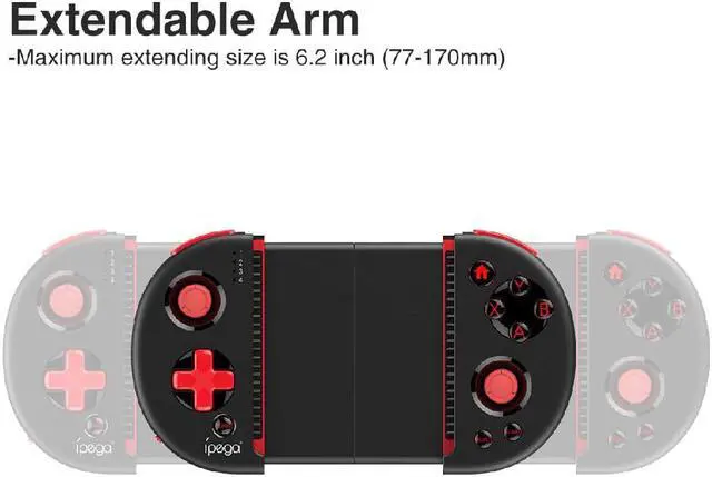 Alt view image 4 of 5 - PG-9087 Wireless Bluetooth Gamepad PC Joypad Game Controller Joystick For PUBG Mobile Game for Android/iOS d35