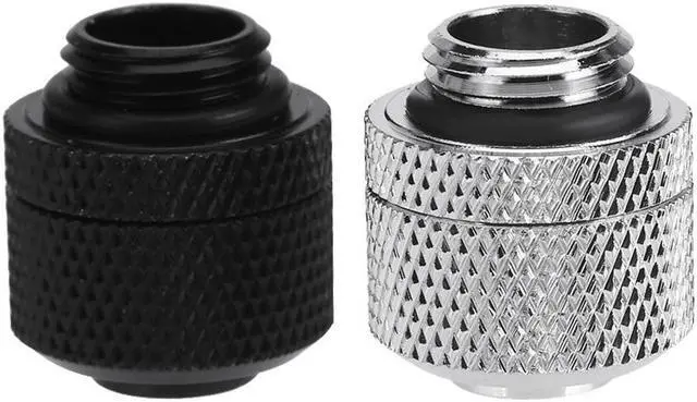 Main image of External Fitting Thread Pagoda Soft Tube Connector for 9.5X12.7mm Computer PC Water Cooling System