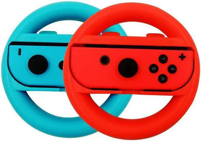 Main image of Joycon Game Steering Racing Handle Steer Wheel Holder for Nintend Switch NS Joy-Con Controller Hand Grip Stand Support Accessory