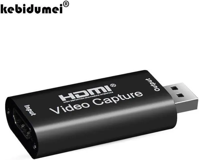 Main image of 4K USB 2.0 Video Capture Card  Video Grabber Live Streaming Box Audio Video Recording for PS4 XBOX Phone Game DVD HD Camera