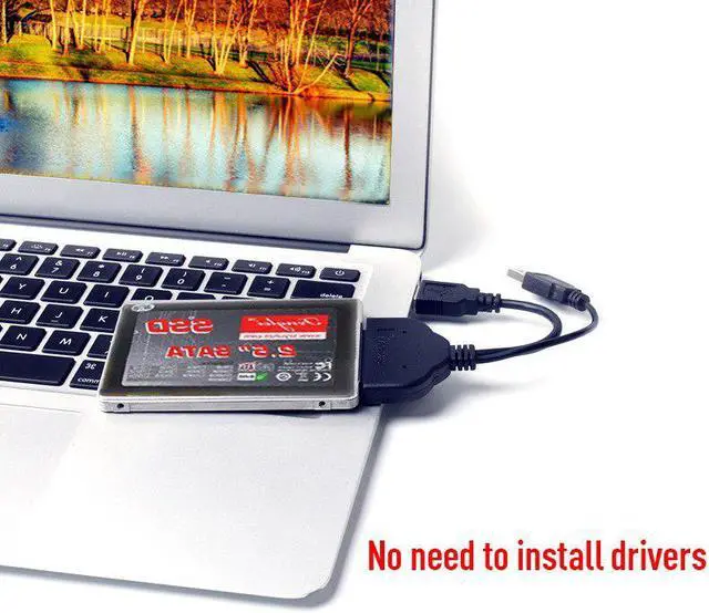 Alt view image 3 of 5 - USB 3.0 To Sata Adapter Converter Cable USB3.0 Cable Converter Sata To Usb Rj45 Connector Male Member Sata Usb