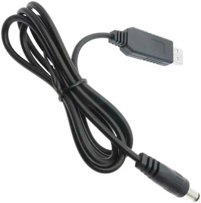 Alt view image 5 of 5 - 2020 New USB Power Booster Wire DC 5V to DC 9V 12V Step up Cable Module Converter USB TO DC 5.5*2.1MM Male Plug Cable