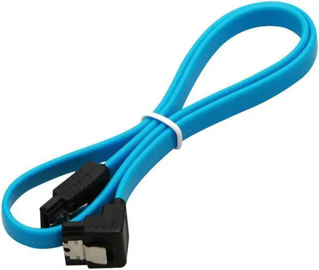 Alt view image 2 of 5 - 5x Straight 90 Right Angle SATA 3.0 Cable 6GB/s SATA III Cable Flat Data Cord for HDD