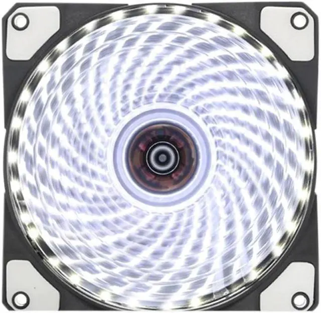 Alt view image 3 of 5 - 1Pcs 120mm PC Case Cooling Fan Super Silent Computer LED High Airflow Cooler Fans VH99