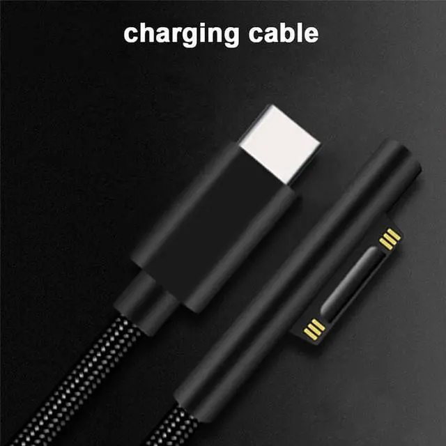 Alt view image 5 of 5 - 15V 3A USB C Type C PD Power Charge Cable Fast Charging Cable Adapter Charger for Microsoft Surface Pro6 Pro5 Pro4 Pro 3