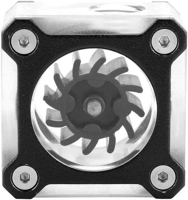 Alt view image 4 of 5 - Cooling Flow Indicator Meter Transparent  Cooler Flowmeter G1/4 Thread for Computer  Cooling System
