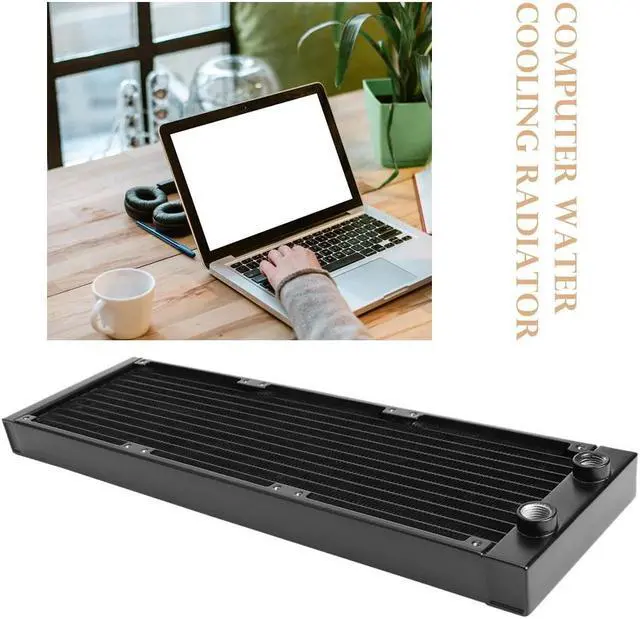 Alt view image 4 of 5 - Cooler Water Cooling 12 Tubes 120mm/240mm/360mm Aluminum Radiator CPU Heat Sink Exchanger