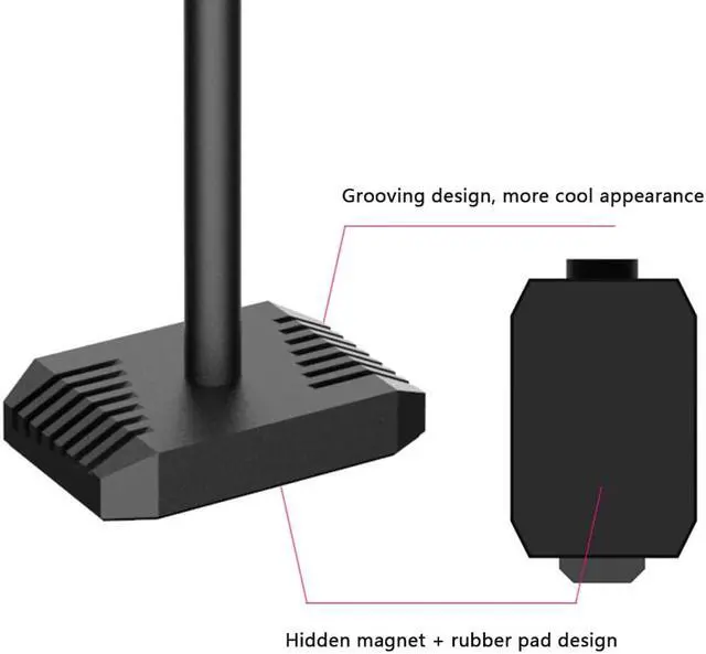 Alt view image 4 of 6 - COOLMOON Aluminum GPU Bracket Graphic Card Holder Desktop PC Case Video Card Stand Support Rack Water Cooling Kit Accessories