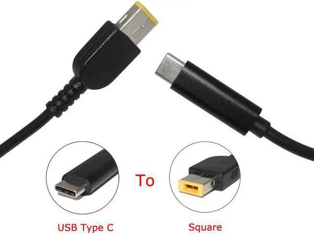 Alt view image 4 of 5 - Type C PD Charging Cable Cord Dc Power Adapter Jack Converter to 14 Plugs Male for Lenovo Asus Dell Hp Laptop Charger