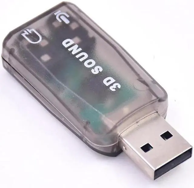 Alt view image 2 of 5 - 5.1 USB Sound Card External usb Audio Adapter Sound Card USB to Jack 3.5mm Earphone Micphone Mic Speaker for PC Laptop