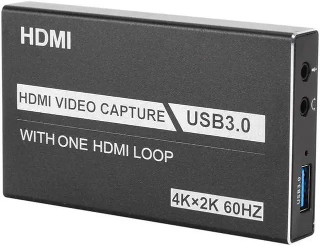 Alt view image 4 of 5 - Video Capture Card OBS Recorder 4K Capture Card USB To  Converter Game Capture Card Live