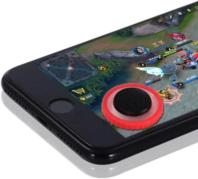 Alt view image 3 of 5 - Game Joystick Mobile Phone Game Rocker For IPhone Android Tablet Anti-sweat Button Suction Cup For PUBG Controller Gamepad