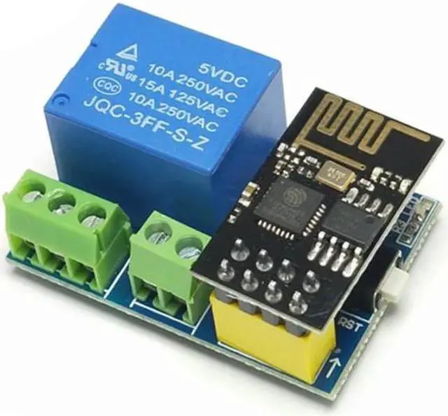 Main image of ESP-01S Relay Module 5 Minutes IoT Project DIY Kit WiFi/ Internet Controlled Relays Remote Switch Phone APP