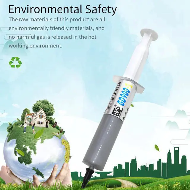 Alt view image 3 of 5 - 30G 900 1 Thermal Grease CPU Cooler Water Cooling Cooler Thermal Paste For CPU Heatsink Plaster Processor Cooler 900