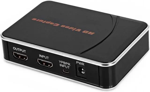 Alt view image 4 of 5 - HD Game Capture Card HD Video Capture 1080P /YPBPR Video Recorder for Xbox 360 Xbox One/ PS3 PS4/ Wii U No Any Set-up