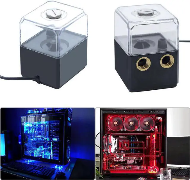 Main image of 300L/h 12V DC 1.2A Silent Circulating Pump PC Computer Liquid Water Cooling System Accessory