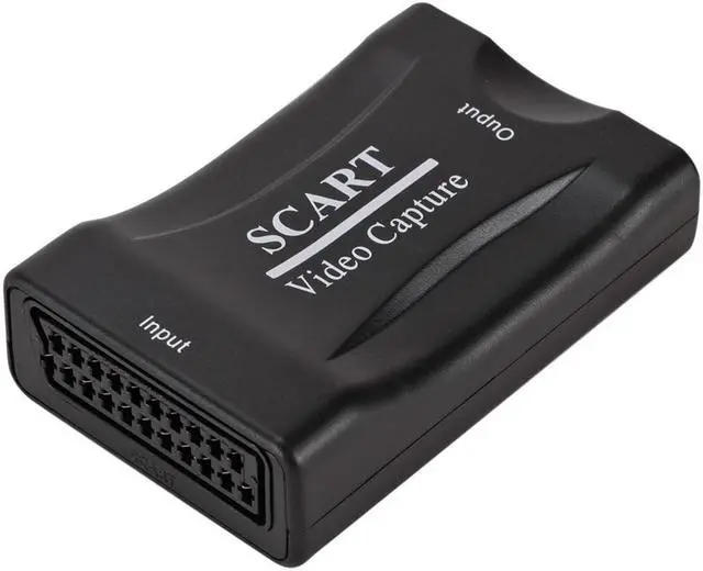 Alt view image 5 of 5 - Video Capture Card USB 2.0 Scart Video Grabber Record Box for PS4 Game DVD Camcorder Camera Recording Live Streaming