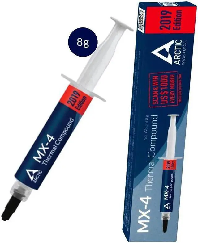 Alt view image 4 of 5 - MX-4 2g 4g 8g 20g MX 4 Intel Processor CPU for All Coolers Cooling Fan Thermal Grease VGA Compound Heatsink Plaster Paste