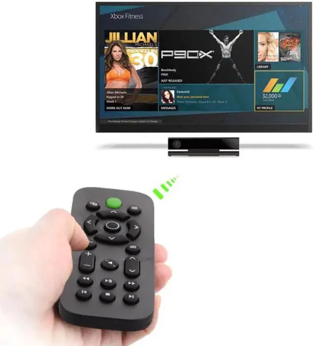 Alt view image 4 of 5 - Media Remote Control For Xbox One DVD Entertainment Multimedia Controle Controller For Microsoft XBOX ONE Game Console