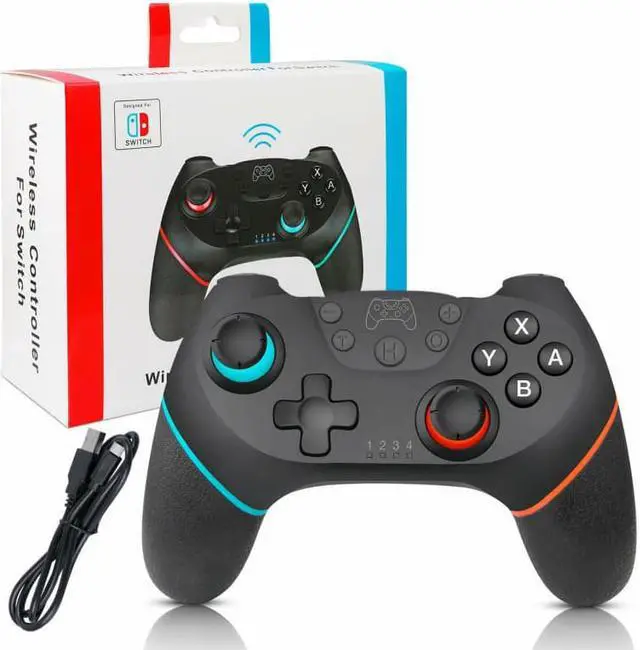 Alt view image 5 of 5 - Game Controller For Nintend Switch Pro Controller Bluetooth Gamepad For NS-Switch NS Switch Pro Controller Joystick