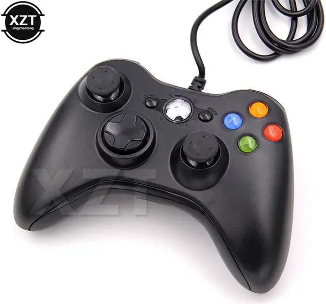 Alt view image 3 of 5 - 1pcs Remote Controller for PC Game Controller pad USB Wired Joypad Gamepad For for Windows 7 / 8 / 10 Joystick Controle hot sale