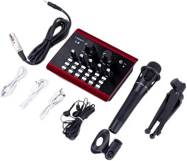 Main image of Live Sound Card, Voice Changer Device for PS5//Phone/iPad/Computer,Sound Card with Multiple Funny Sound Effect