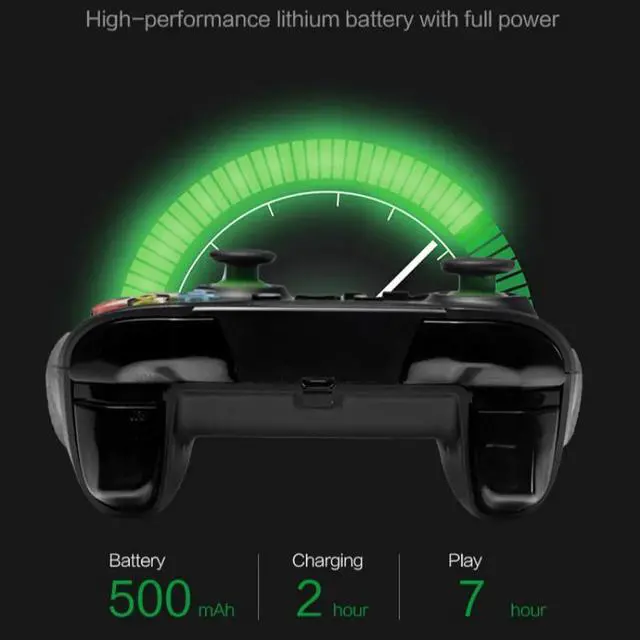 Alt view image 5 of 5 - 2020 Wireless Bluetooth Gamepad Game Controller Joystick For Xbox One Controller Gamepad For PS3 Android Smart Phone Gamepad