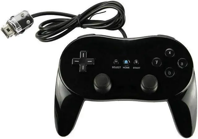 Alt view image 5 of 5 - Classic Wired Game Controller Gaming Remote For Pro Gamepad Shock Joypad Joystick For Nintendo Wii Second-generation