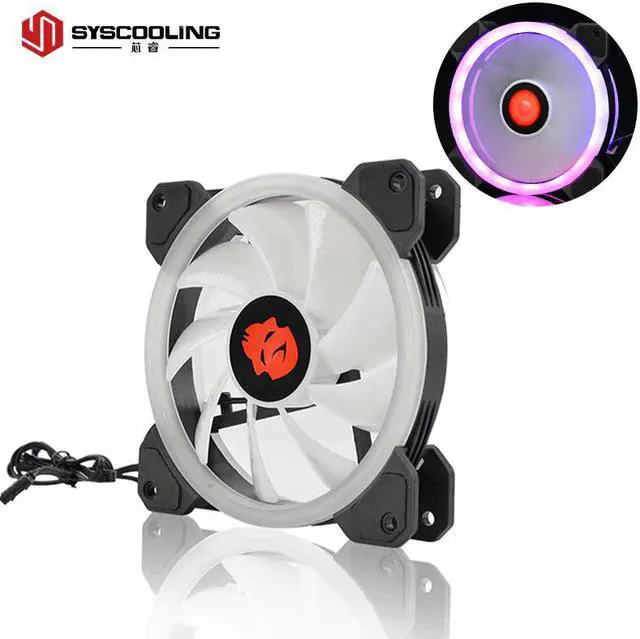 Alt view image 5 of 5 - PC water cooling kit for AMD AM4 ryzen CPU socket 240mm copper radiator RGB support