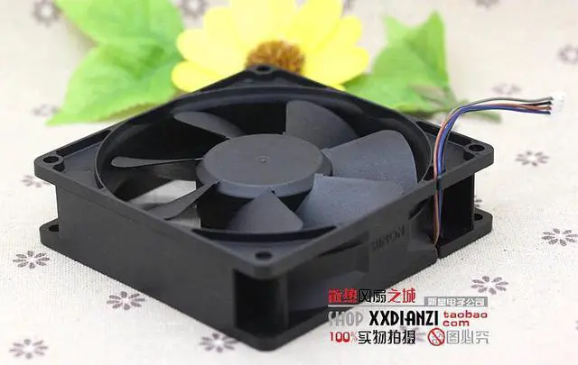 Alt view image 5 of 5 - For Sunon 9225 12V MF92251V3-Q010-Q99 92*92*25MM 12V 1.74W 4 line heat sink fan