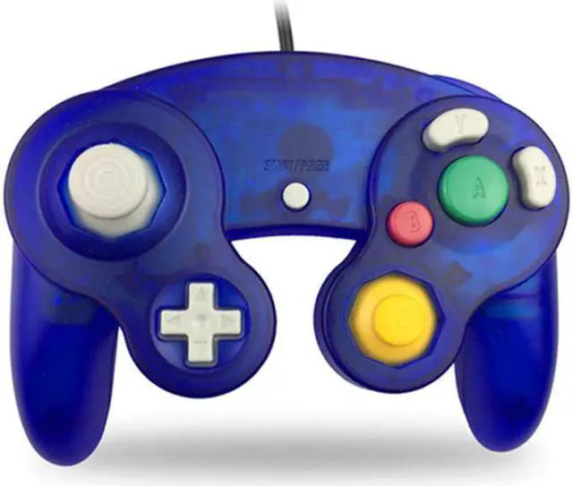 Alt view image 2 of 5 - Gamepad Game joysticks Controller for Nintendo Wii Gamecube GC single point game vibration handle Games Accessories