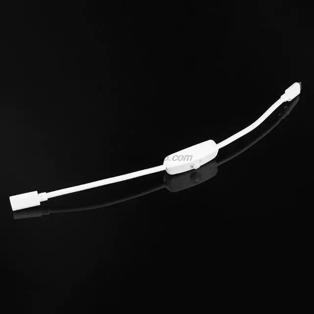 Alt view image 7 of 7 - 5V Type C Power Supply Cord USB-C Male to Female Extension Cable With On Off Switch for Raspberry Pi 4 Mobile Phone Tablet