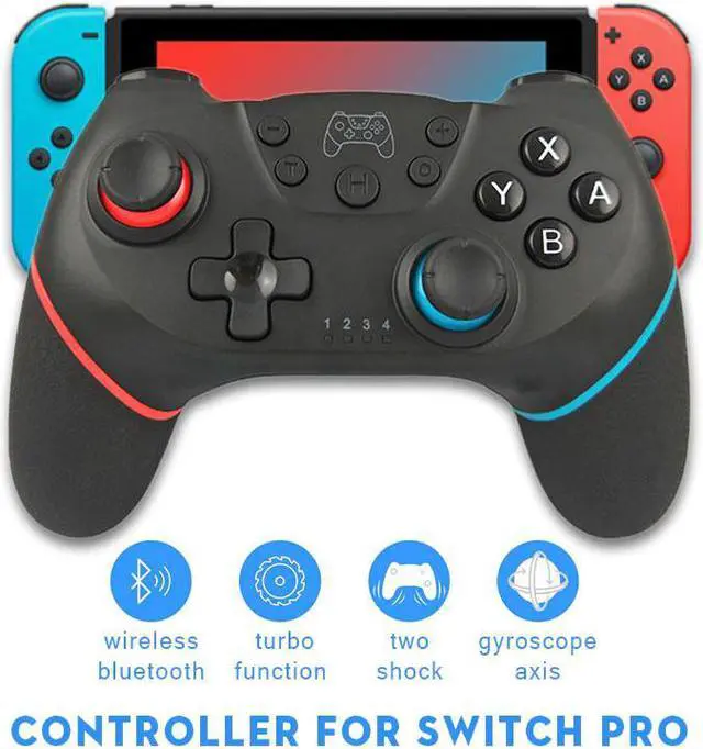 Main image of Vibration Gamepad Controller for Switch Bluetooth Joypad Remote Joystick for Switch Console with Gyro Axis Function