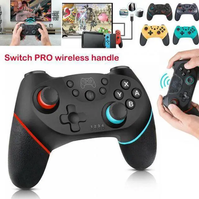 Main image of Pro NS-Switch Pro NS Pro Gamepad Wireless Bluetooth Gamepad Game Joysticks Controller with 6-Axis Handle